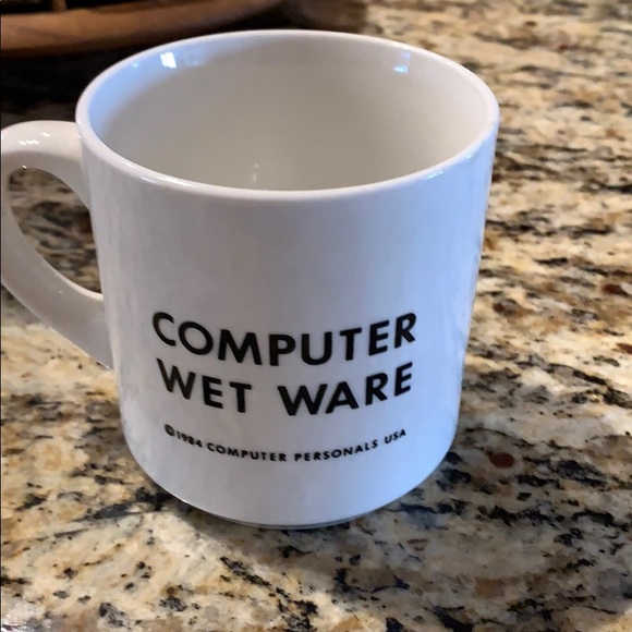 Vintage 1984 I Love My Computer coffee mug - Picture 2 of 6